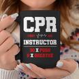 Istruttore Cpr Istruttore Di Pronto Soccorso Istruttore Divertente Cpr Tazze Regalos divertidos