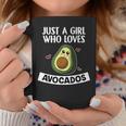 Just A Girl Who Loves Avocadosegan Costume Da Avocado Tazze Regalos divertidos