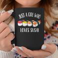 Just A Girl Who Loves Sushi Coffee Mug Personalized Gifts