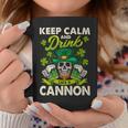 Keep Calm And Drink Like A Keep Calm And Letcannon Handle It Coffee Mug Funny Gifts