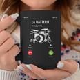 La Batterie M'appelle Idée Cadeau Drôle Musicien Batterie Tasse Cadeaux drôles