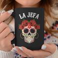 La Jefa Sugar Skullêtements Mexicain Dia De Los Muertos Dead Tasse Cadeaux drôles
