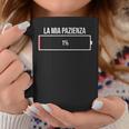 La Mia Pazienza È All'uno Per Cento Tazze Regalos divertidos