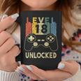 Level 18 Unlockedideo Gamer Compleanno 18 Anni Tazze Regalos divertidos