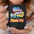 Los Años 80'S Baby 90'S Made Me Retro Nostalgia De Los 80 Taza de café Regalos divertidos