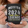 Meister 2024 Die Legende Beetritt Das Gelände Tassen Lustige Geschenke