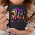 Miami Floridaibrant Colourful Miami Souvenir Tassen Lustige Geschenke