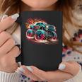 Monster Truck Flame Birthday Party Monster Truck Boy Coffee Mug Personalized Gifts