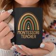 Montessori Teacher Boho Rainbow Appreciation Back To School Tazze Regalos divertidos