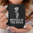 Mother Of The Bride Skeleton Gothic Bachelorette Wedding Coffee Mug Personalized Gifts