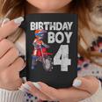Motocross 4° Compleanno Bambini Mx 4 Anni Dirt Bike Complean Tazze Regalos divertidos