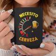 Necesito Cerveza Depósitoacío Graciosa Cerveza Taza de café Regalos divertidos