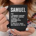 Nome Camicia Samuel Definizione Personalizzato Nome Divertente Tazze Regalos divertidos