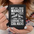 Non Tutti Coloro Cheagano Sono Persi Alcuni Cercano Rocce Fresche Tazze Regalos divertidos