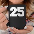 Number 25 Sports Jersey Player 25 Fan Front Printarsity Tazze Regalos divertidos
