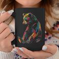 Orso Colorato Animale Grafico Arte Orso Tazze Regalos divertidos