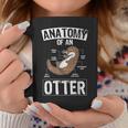 Otter Anatomy Of An Otter Cute Otter Lover Tassen Lustige Geschenke