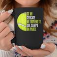 Paddle Tennis Padelista Padel Uomo Tazze Regalos divertidos