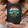Parco Nazionale Del Kilimangiaro Tanzania Est 1973 Elephant Safari Tazze Regalos divertidos