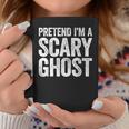 Pretend I'm A Scary Ghost Abbinata Camicia Costume Tazze Regalos divertidos