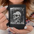 Punk Not Dead Rockero Punk Rock Taza de café Regalos divertidos