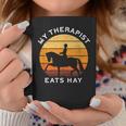 My Therapist Eats Hay I Equestrian Lovers Tazze Regalos divertidos