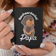 Rauhaard Dachshund Papa Dachshund Teckel Rauhaard Dachshund Tassen Lustige Geschenke