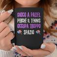 Regalo Divertente Giocatore Padel Frase Simpatica Uomo Donna Tazze Regalos divertidos