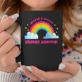 Regenbogen Retro World's Netteste Energie Auditor Tassen Lustige Geschenke