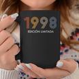 Retro 26 Años Nacido En 1998 Edición Limitada 26 Cumpleaños Taza de café Regalos divertidos