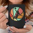 Retro Basketball Player Dunk Silhouette Tassen Lustige Geschenke