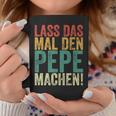 Retro Lass Das Mal Den Pepe Machenintage First Name Tassen Lustige Geschenke