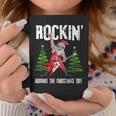 Rockin Around Albero Di Natale Rocker Babbo Natale Tazze Regalos divertidos