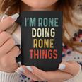 Rone Family Crest Rone Rone Clothing RoneRone T For The Rone 31 Coffee Mug Personalized Gifts
