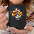 Rubik Cube Magic Cube Cube Rétro Rubiintage Nerd Tasse Cadeaux drôles