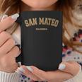 San Mateo Sports College Style En San Mateo Taza de café Regalos divertidos