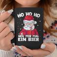 Santa Claus Beer Christmas Ho Ho Hol Mir Mal Ein Bier Tassen Lustige Geschenke