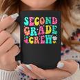 Second Grade Crew Groovy Team 2Nd Grade Squad Back To School Coffee Mug Unique Gifts