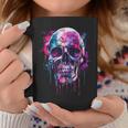 Skeleton Skull Biker Rocker Skull Punk Rock Tassen Lustige Geschenke