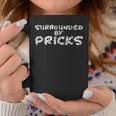 Surrounded By Pricks Sarcasm Office Look Tazze Regalos divertidos