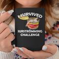 Surströmming I Survived Surströmming Challenge Tassen Lustige Geschenke