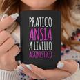 T Divertenti Donna Pratico Ansia A Livello Agonistico Tazze Regalos divertidos