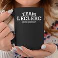 Team Leclerc Orgoglioso Cognome Cognome Regalo Tazze Regalos divertidos