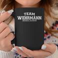 Team Wehrmann Stolze Familie Nachname Geschenk Tassen Lustige Geschenke