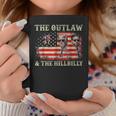 Trump 2024 Flag Outlaw Hillbilly JDVance 2024 Donald Trump Coffee Mug Unique Gifts