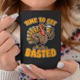 Turkey Time Get Basted Thanksgiving Thanks Giving Coffee Mug Unique Gifts