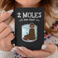 Two Moles Per Litre Science Humour Animal Pun Tassen Lustige Geschenke