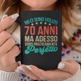 Uomo 70 Anni Adesso Sono Perfetto Regalo Compleanno Per I 70 Anni Tazze Regalos divertidos