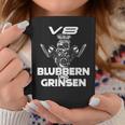 V8 Blubbern Und Grinsen Hubraum Tassen Lustige Geschenke