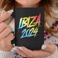 Vacaciones En Equipo En Ibiza 2024 Colorido Taza de café Regalos divertidos